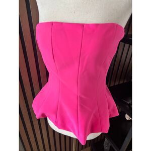 Zara got pink tube top size M strapless top